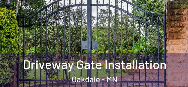 Driveway Gate Installation Oakdale - MN